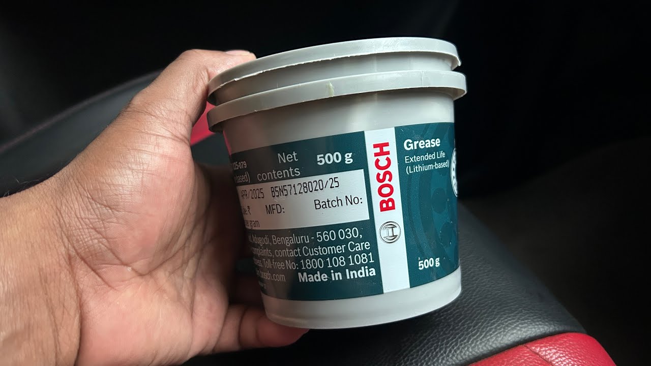 Best Car Grease | Bosch | NLGI 3 Grease | Lithium Grease