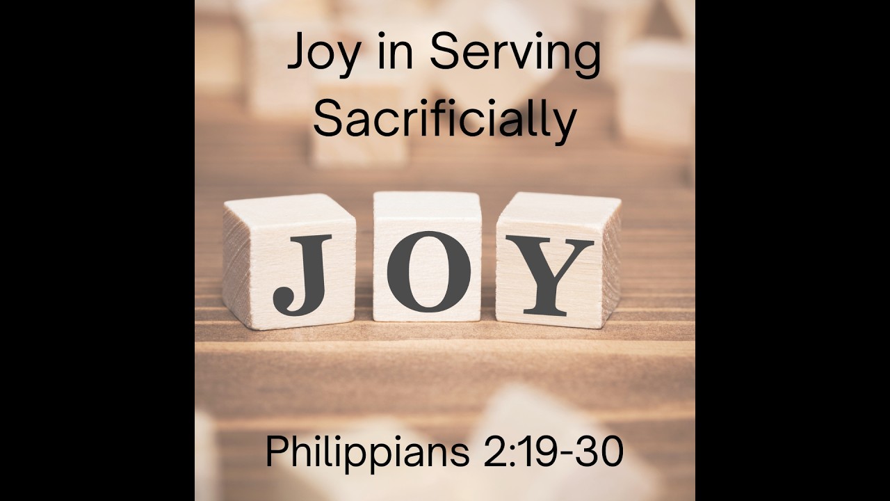 Joy in Serving Sacrificially | Sunday Worship at St. Helena Baptist Church | March 1, 2026