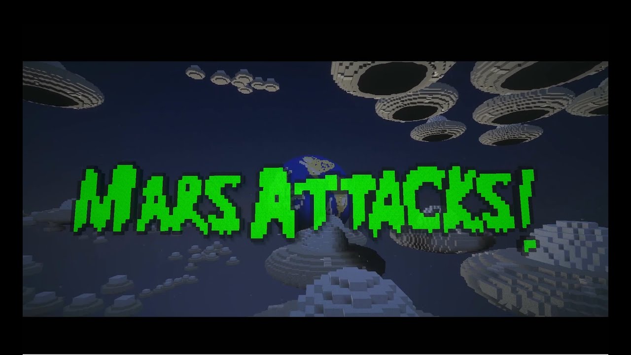 Mars attacks! in Minecraft