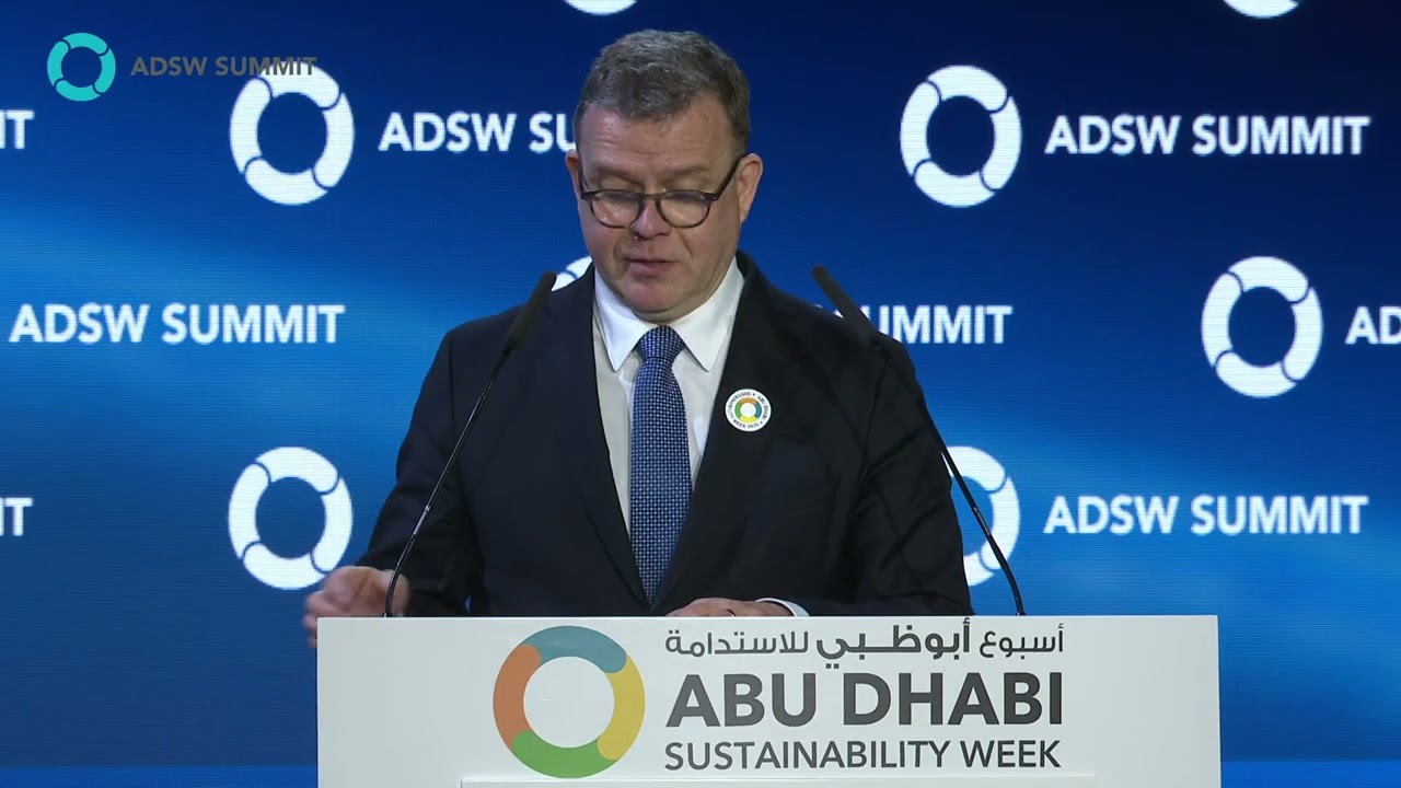 Finland&rsquo;s Tech-driven Sustainability Vision | PM Petteri Orpo at ADSW 2025