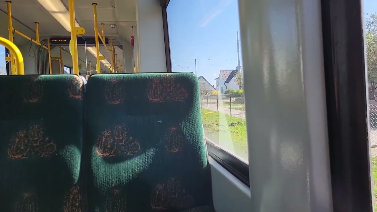 Norrköpings spårväg: Linje 2 Fridvalla-Norrköpings resecentrum med M06 vagn 41