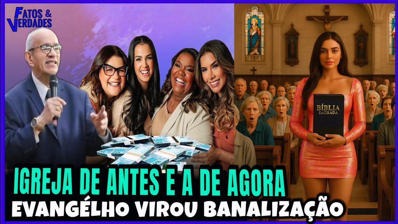 EVANGÉLHO BANALIZADO | A IGREJA MUDOU BASTANTE