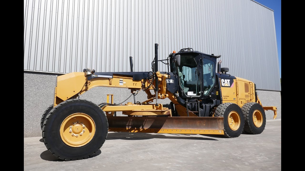 Demonstration video Caterpillar 12M2 grader