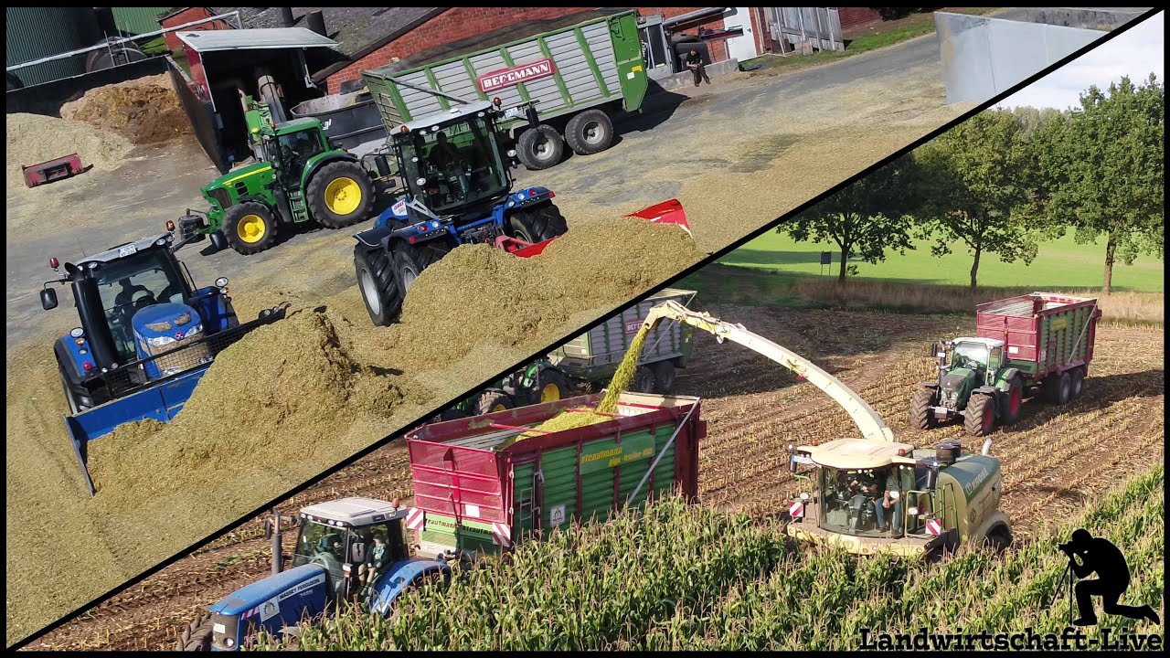 Maishäckseln 2019 | Zeitraffer | Krone BiG X780 / Claas Xerion 4000 | Lohnunternehmen Plogmaker