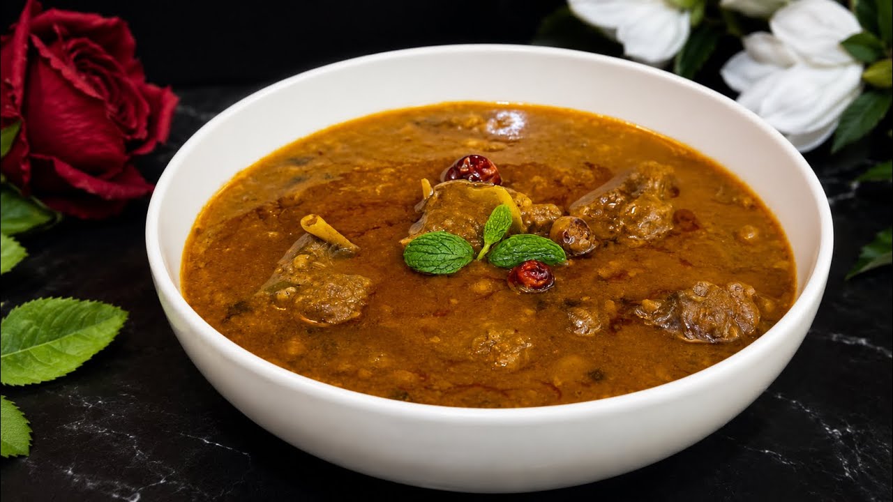 Рецепт Чана Даль Гошт | Стиль Даба Дал Гошт | Секретный вкус масалы, который вам понравится!