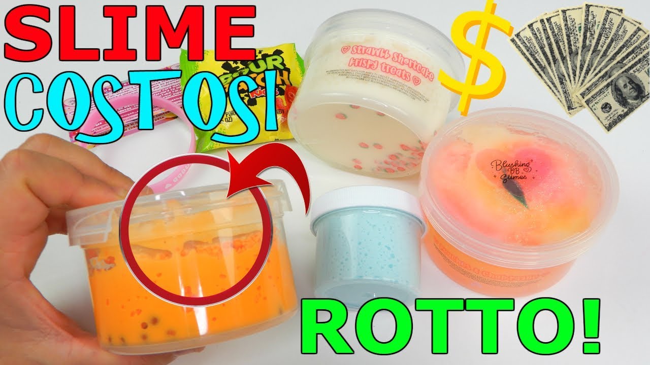 SLIME MOLTO COSTOSI DALL'AMERICA! 100 EURO di SLIME!? COME SARANNO?