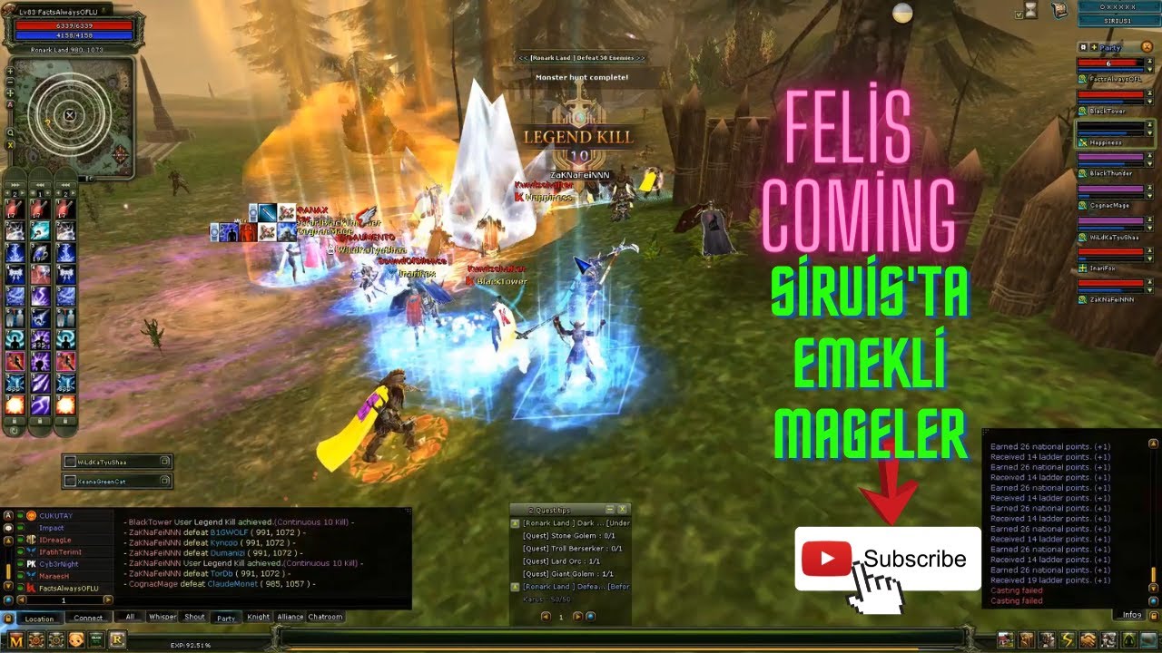 Sirius'tan Emekli Mukavva Mageler İle Full Mp Mage Pk. Final Movie 2
