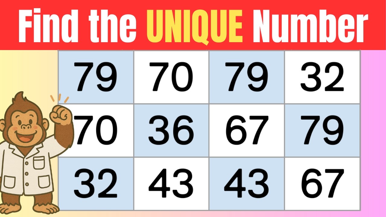 Find the Same Number | Daily Brain Training Game