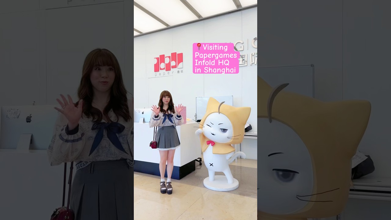 Visiting Love and Deepspace Company&rsquo;s HQ in Shanghai! #LoveandDeepspace #Infold #Papergames