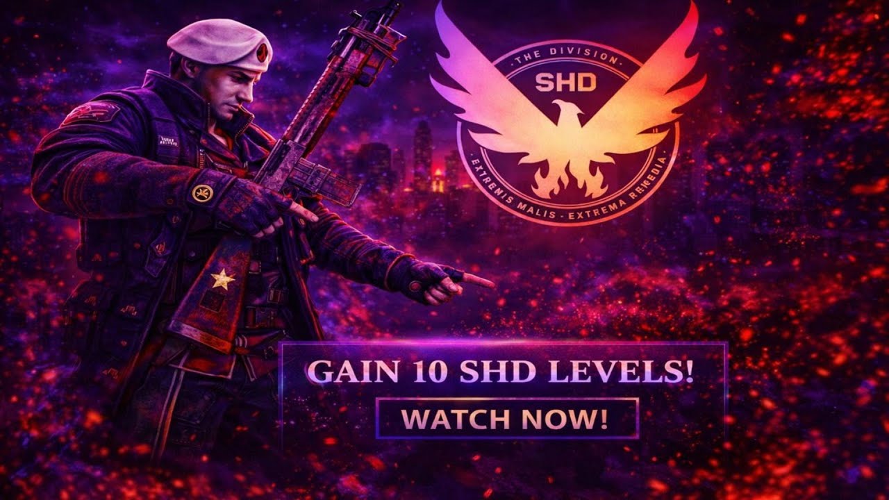 Division 2 GAMEPLAY GAINING 10 LEVELS AS FAST AS I CAN.