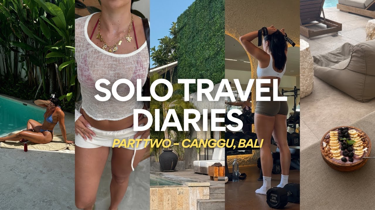 SOLO TRAVEL DIARIES *part two* | a weeks vlog | Meg Branch