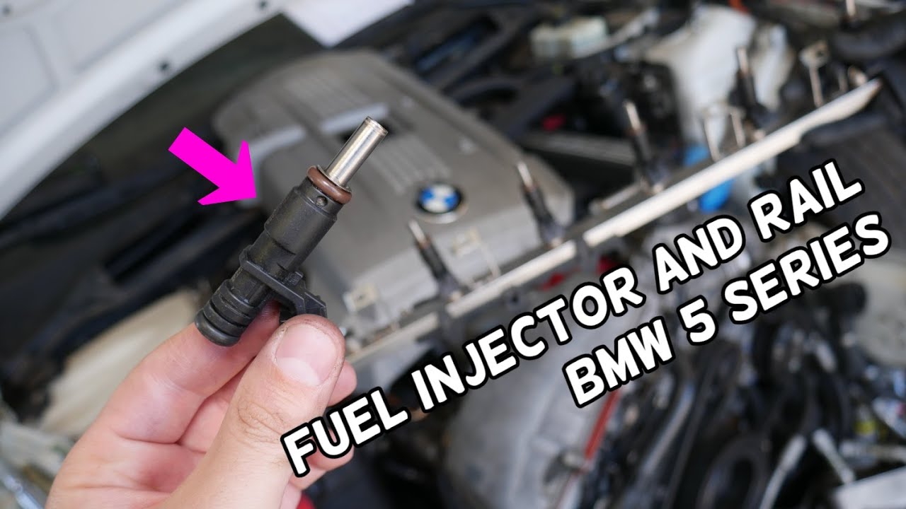FUEL INJECTOR REPLACEMENT REMOVAL BMW E60 E61