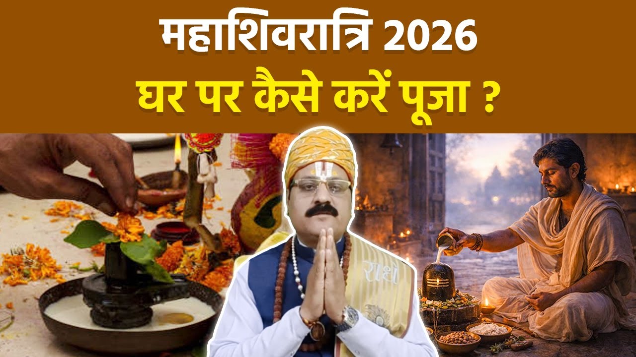 Maha Shivratri 2026 Puja Vidhi: महाशिवरात्रि पर घर में कैसे करें शिवलिंग की पूजा | Boldsky