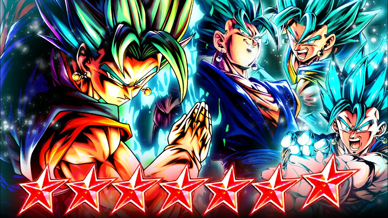 ПОЛНАЯ СИНЯЯ КОМАНДА ВЕГИТО В DRAGON BALL LEGENDS!
