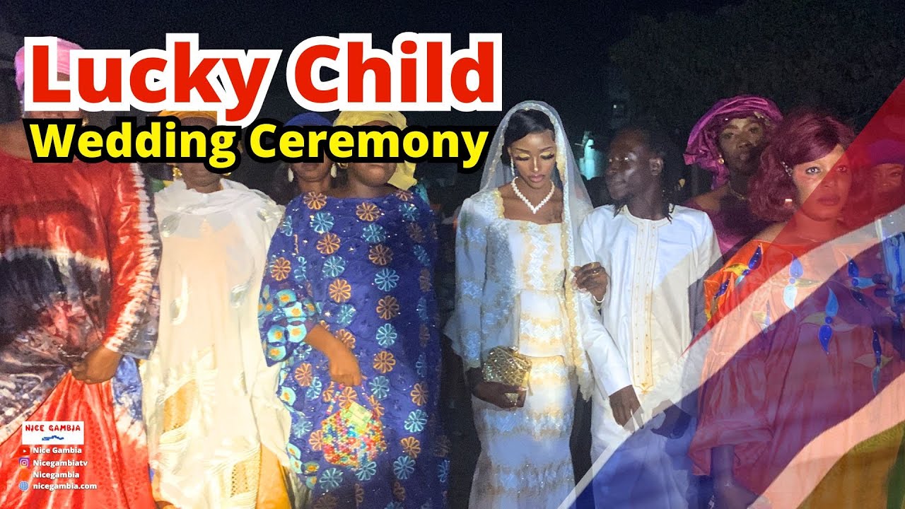 Lucky Child's Wedding Ceremony in The Gambia