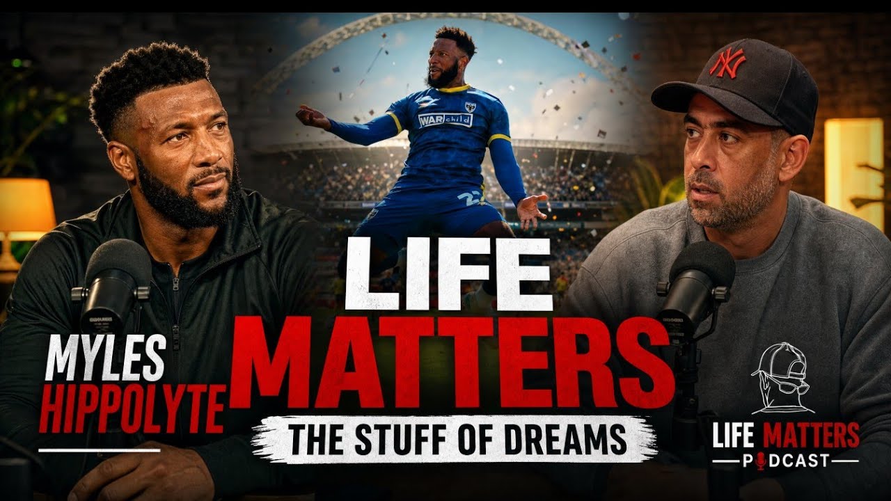 Pro footballer Myles Hippolyte : From Brentford to Wimbledon 