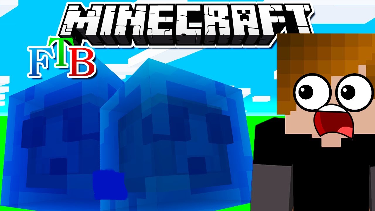BIG BLUE SLIME! - Minecraft FEED THE BEAST UNLEASHED Modpack with Billy (part 1)