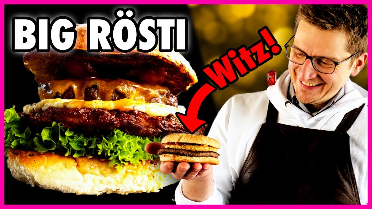 BIG RÖSTI selber machen | Burger Rezept