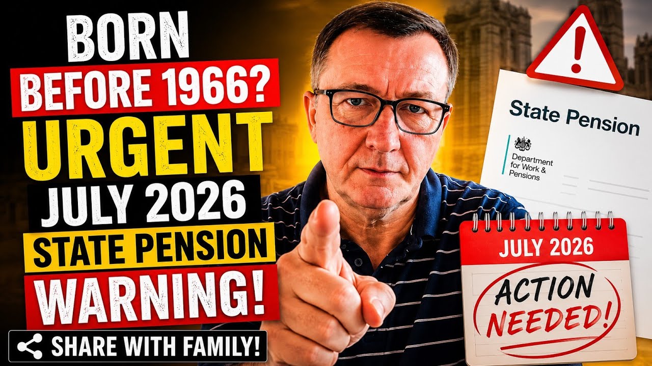 📌 BORN BEFORE 1966? Urgent July 2026 State Pension Warning (Share With Family!)
