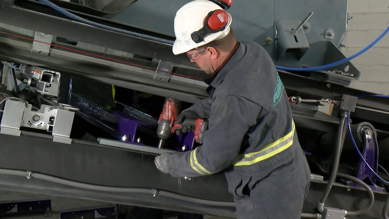 Modular Impact Bed Installation