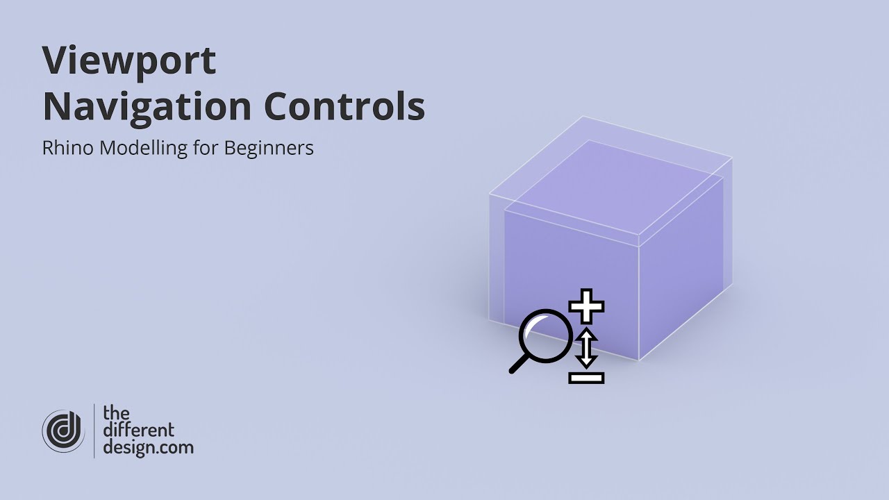 How to Navigate the Rhino Viewport