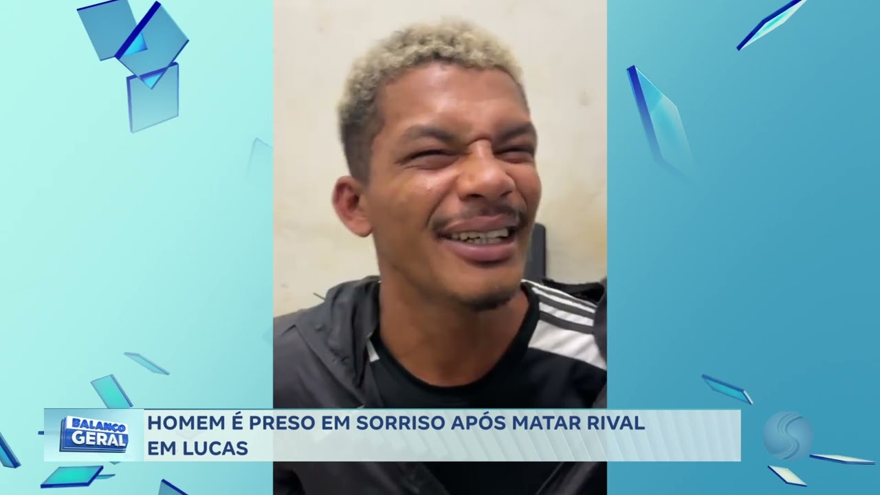 20/06/25 Homem é preso em Sorriso após matar rival em Lucas