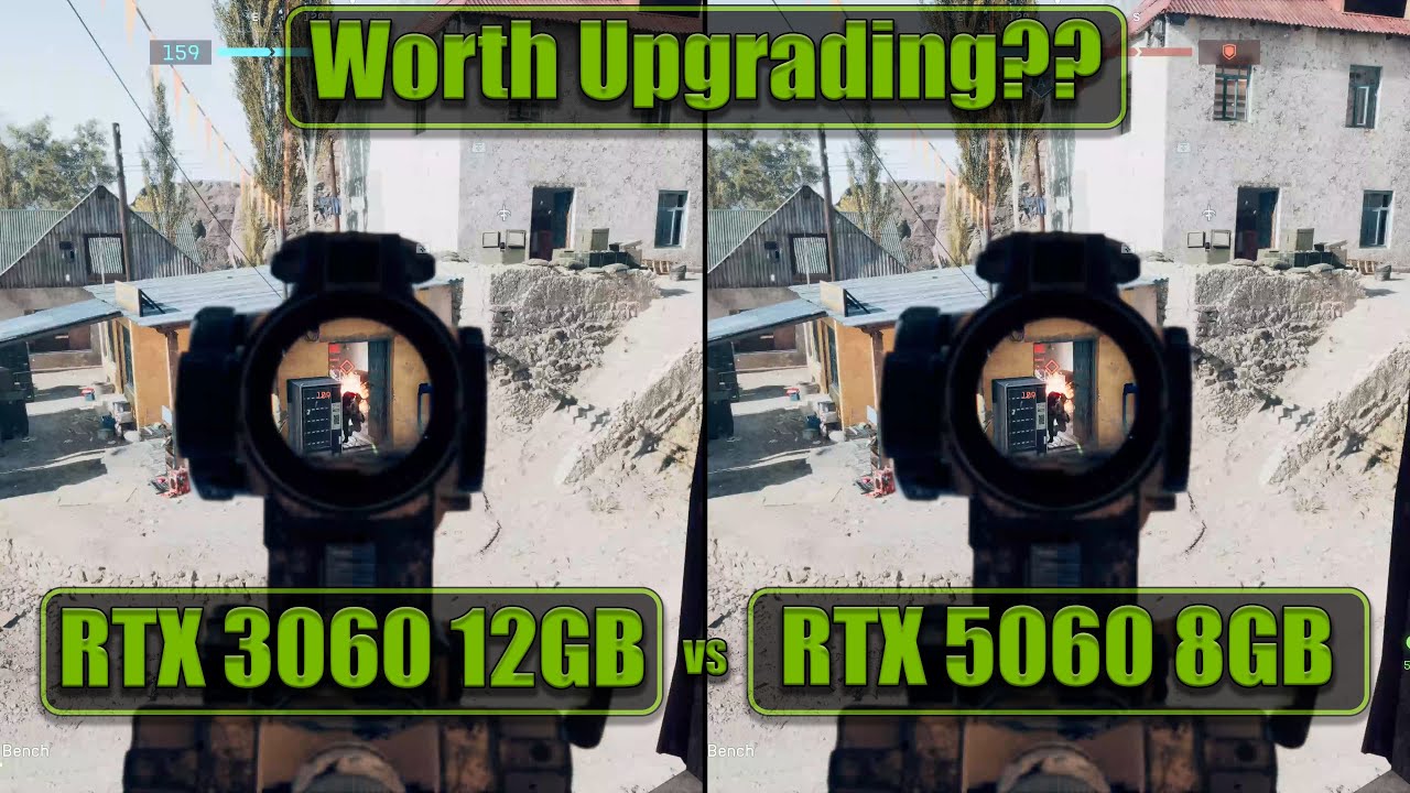 RTX 3060 VS RTX 5060 | Worth the Upgrade?? | 8 Games | 1080p Native | Ryzen 5 5600x
