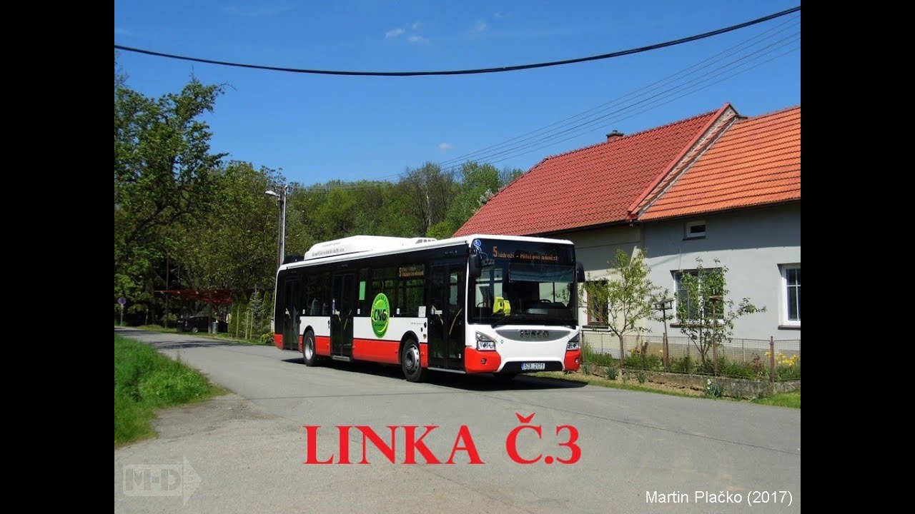 MHD Kroměříž - Linka č.3 - řetězec hlášení
