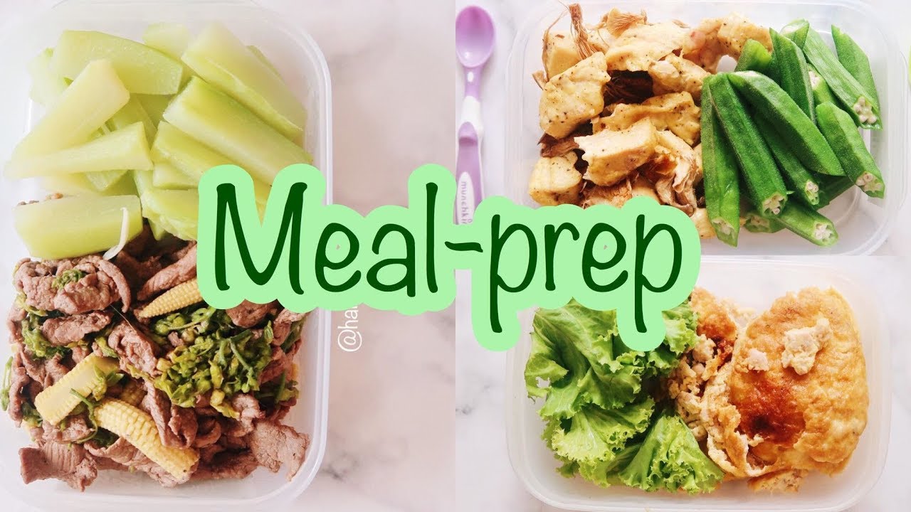 Eat Clean #6 | MEAL-PREP - Nấu ăn cho cả tuần ♡ Hana Giang Anh