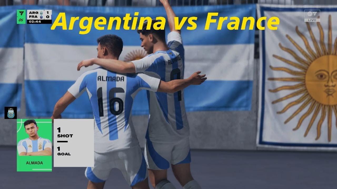 FC26 - Argentina vs France - Opponent Disappears 💀😅