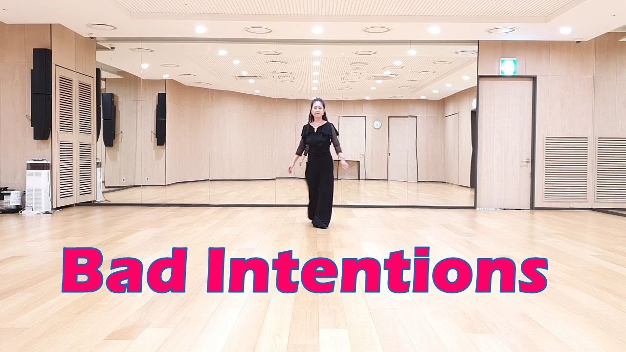 Bad Intentions Line Dance (Intermediate Level)
