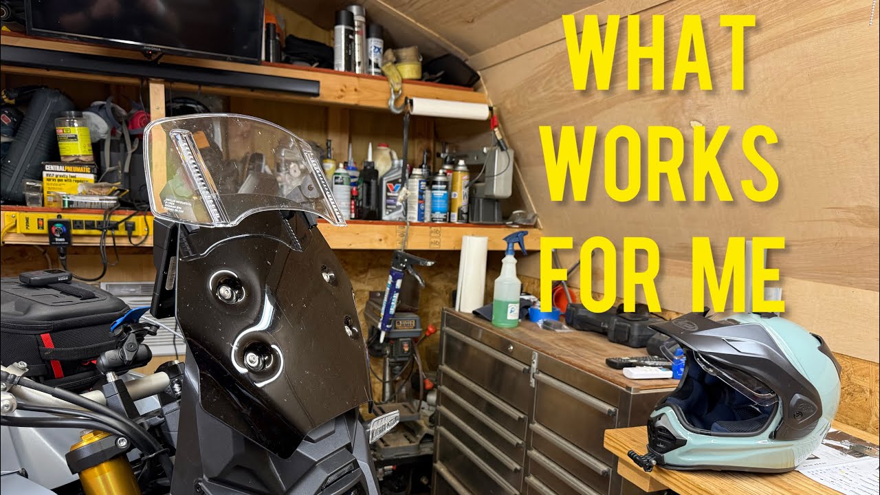 My V-Strom 800DE Windscreen Setup (What Works, What I’d Buy Again)
