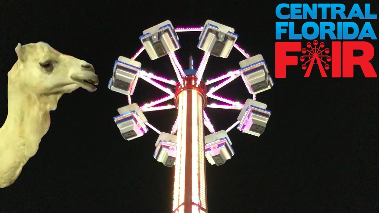 Carnival Rides & Food at the Central Florida Fair