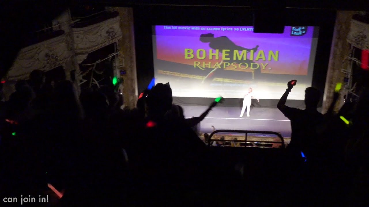 Sing-a-long-a Bohemian Rhapsody at the Grand Opera House