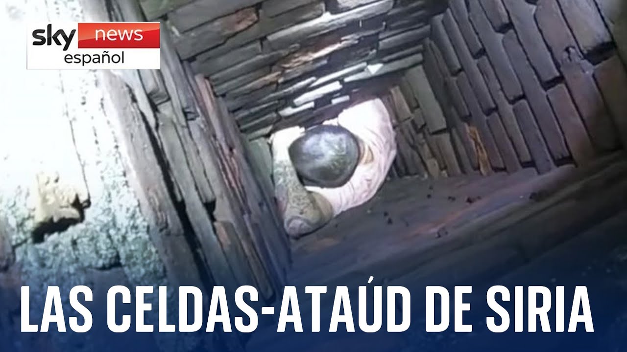 Descubren celdas del tamaño de un ataúd en Siria tras la caída de Bashar al Assad