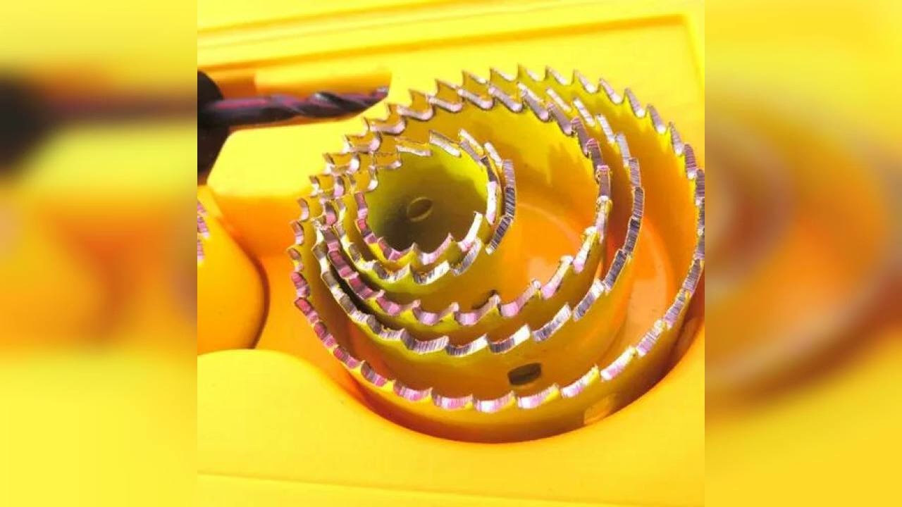 Review: Jogo Serra Copo Aço Carbono 11 Peças Madeira Gesso PVC Idea