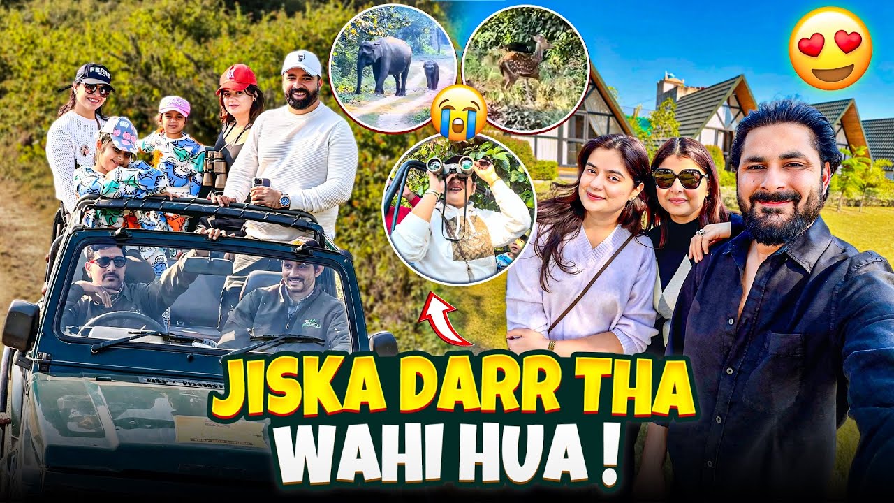 Jiska darr tha wahi ho gaya | Family k saath fun | Sajid Shilpa Vlogs