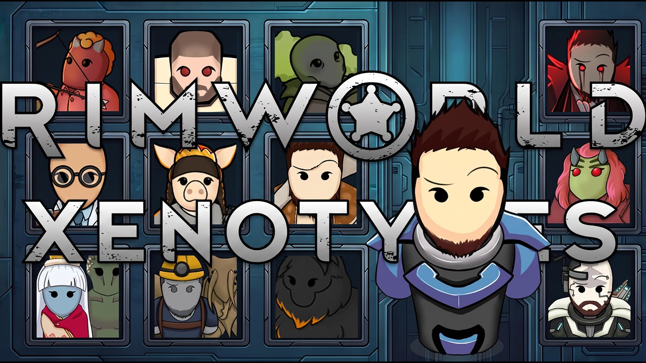 RimWorld Xenotype Challenge | 500% Difficulty, No pause, Fully Edited