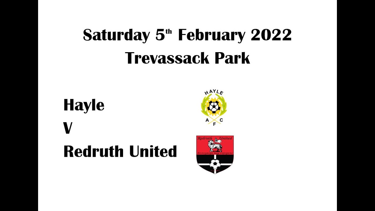 Hayle v Redruth United