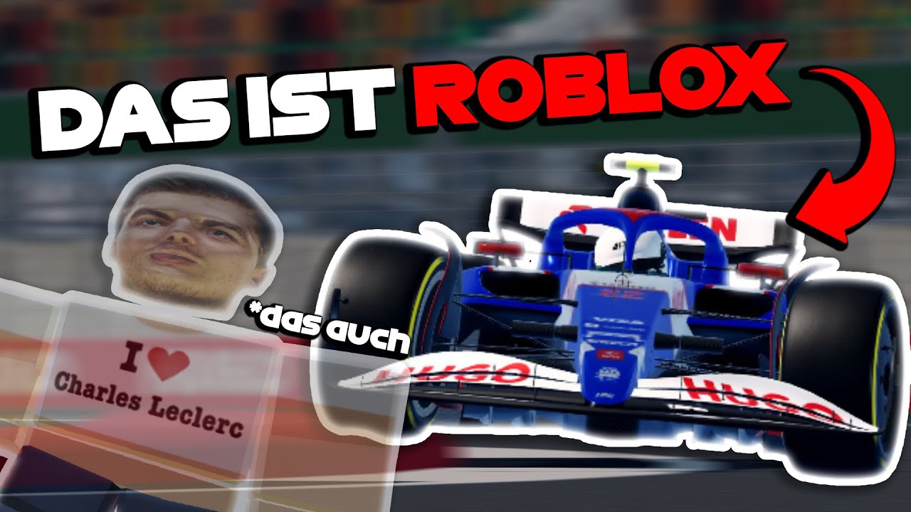 Ich habe die BESTEN Formel 1 ROBLOX Spiele getestet...