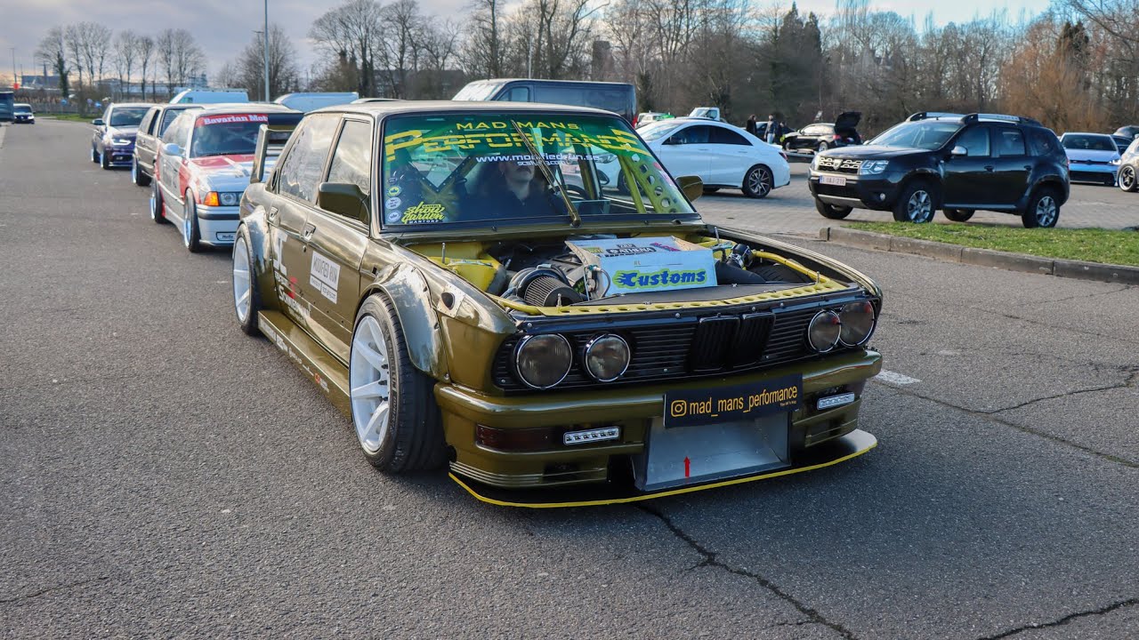 CRAZY Street Legal BMW E28 M50B28 TURBO | Details & Sounds