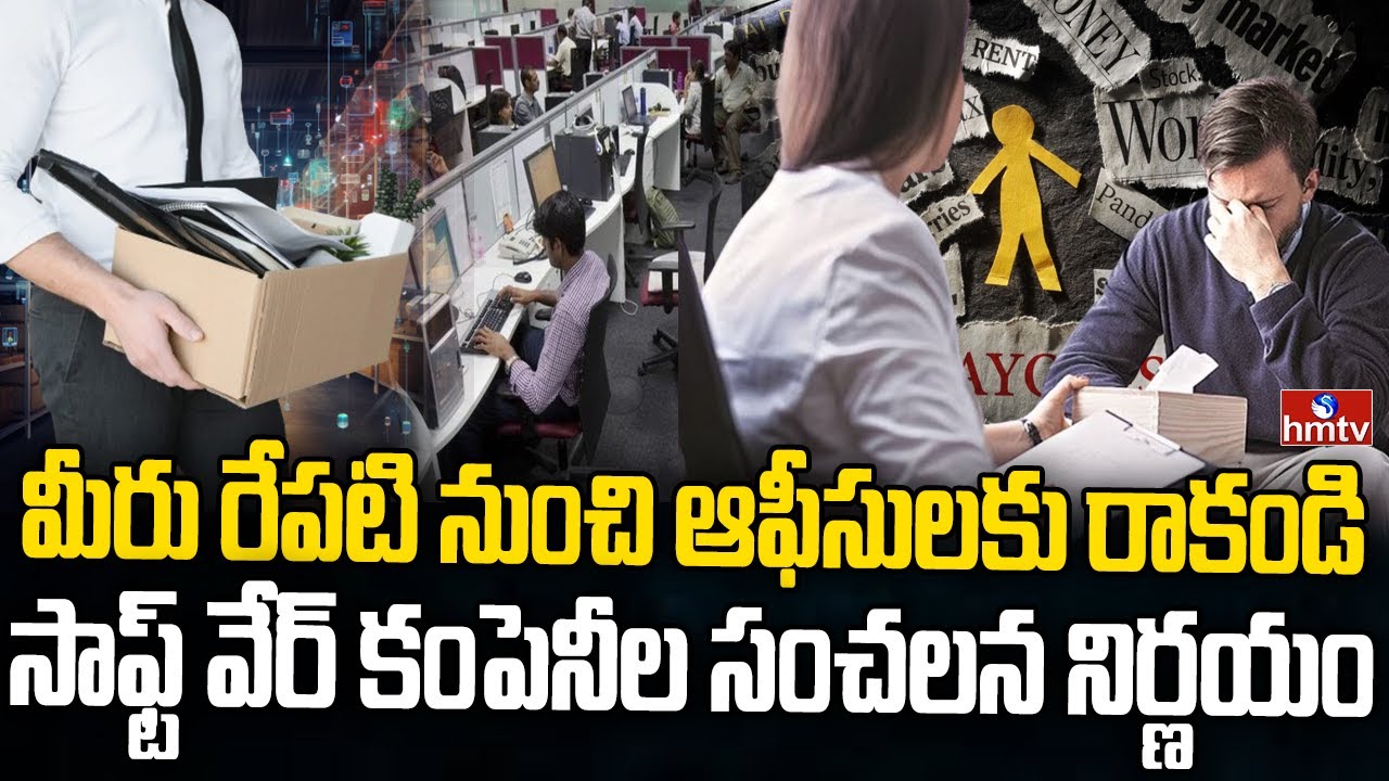 సాఫ్ట్ వేర్ ఇంజనీర్లకు న్యూఇయర్ షాక్ | Software Companies Layoffs in New Year | hmtv