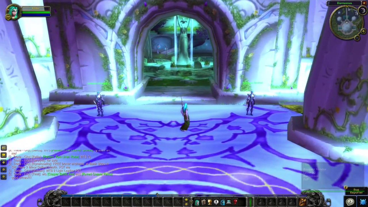 Darnassus Priest Trainer location - WoW Classic