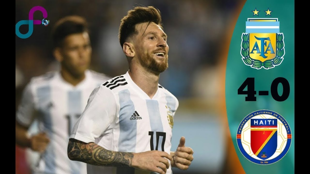 Argentina vs Haiti 4-0 ⚽ all goals & extended highlights English commentary