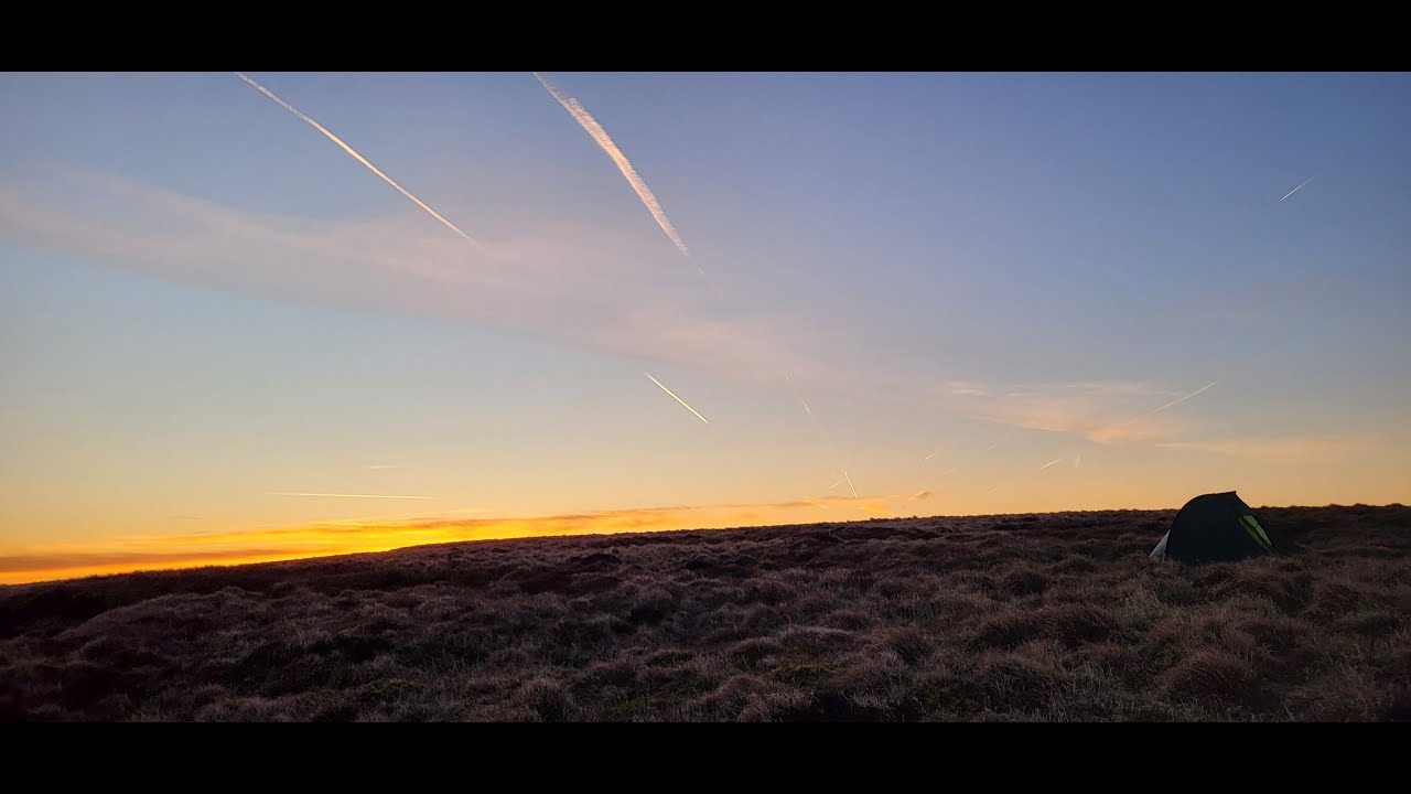 Bleaklow hike and wild camp, March 2025