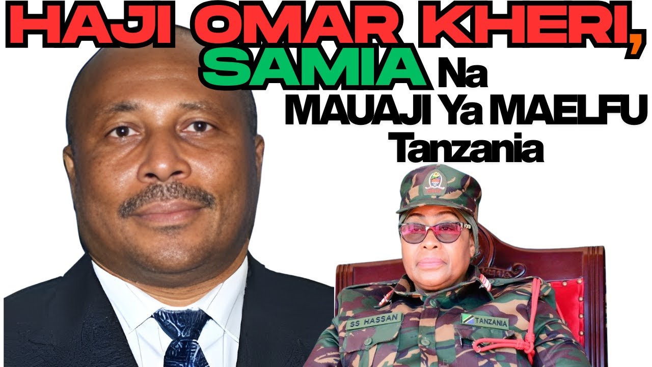 SHOCKING! Ukweli Kuhusu Haji Omar Kheir,  Samia na Mauaji ya Maelfu TANZANIA!