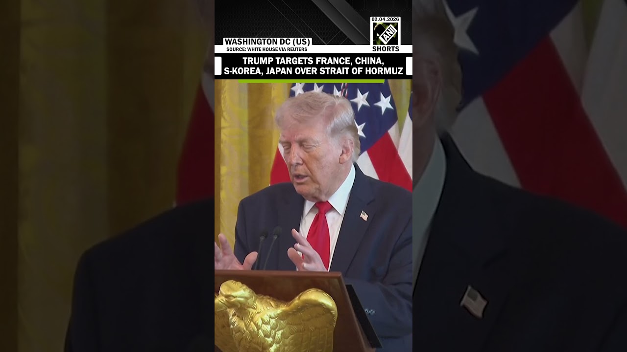 &lsquo;Let them do it...&rsquo;: Trump targets France, China, South Korea, Japan over Strait of Hormuz