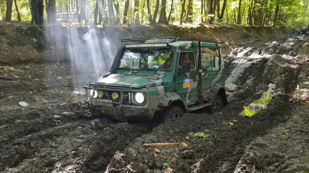 ЛуАЗ vs UNIMOG . Тріумф на танковій!