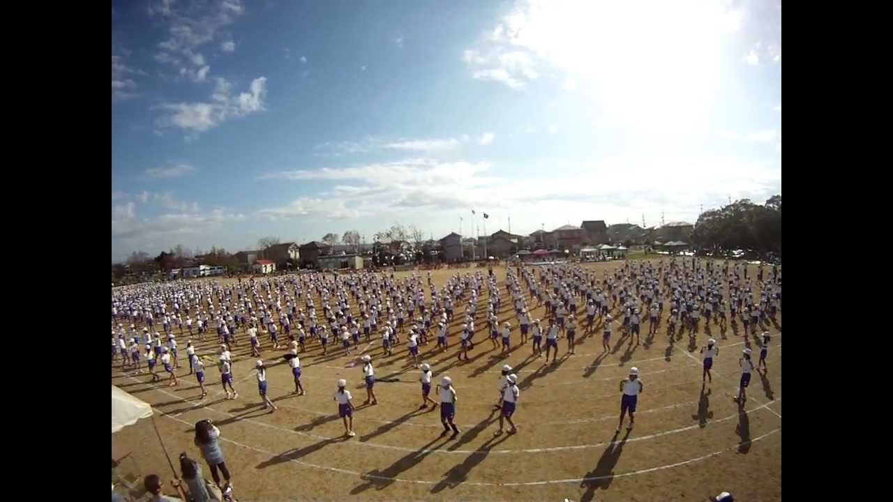 磐田市　福田小学校　運動会2012