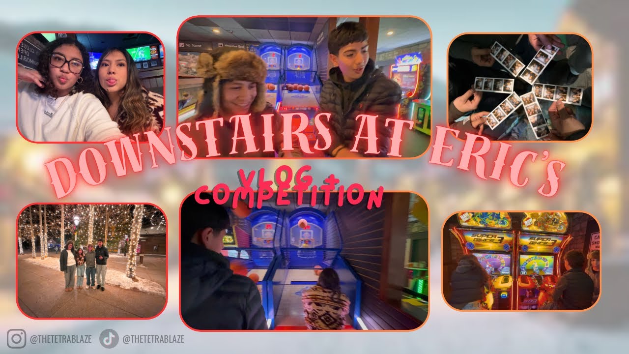 Downstairs at Eric’s vlog! | *FUN AF!!!* 
